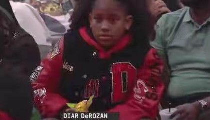 【人物】新网红！狮吼功发威 德罗赞女儿助父亲赢球